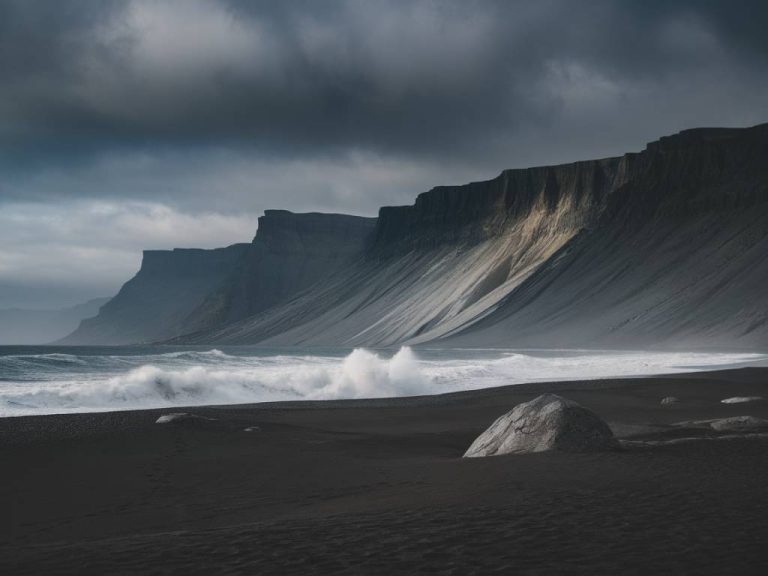 a day trip to vik: exploring black sand beaches and coastal cliffs