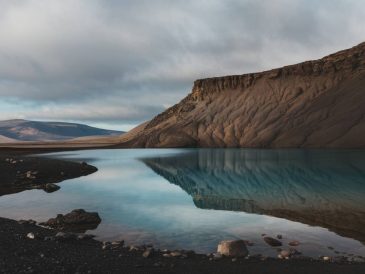 exploring the surreal volcanic landscape of askja